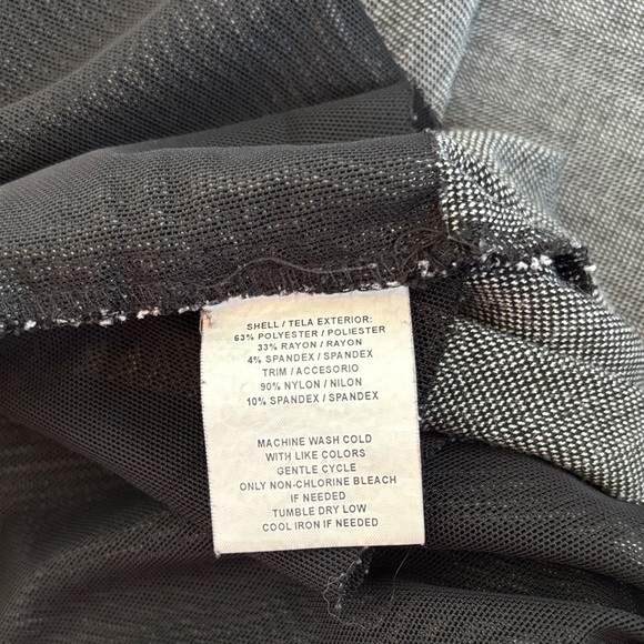 Sag Harbor Plus Size 24W Charcoal Gray Stretch Pants for Office Business Casual - Picture 7 of 7